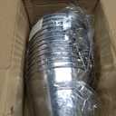 Juvale Galvanized Metal Buckets - 12 Pack, Silver, 4.7 in - Mini Metal Buckets with Handles for Party Decorations & Crafts