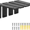 6"x 4"Shelf Brackets,L Shelf Brackets, die-cast Formation, Vertical Angle, Premium Alloy Metal Heavy Duty Shelf Bracket, high Strength Mounting Hardware Included, Corner Brace Joint,Pack of 4