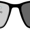 ANDWOOD Blue Light Blocking Glasses Men Women Computer Filter Large Frame Bluelight Blocker Anti Blue Ray Lightweight AR002