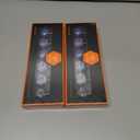 2 x modelones Nail Polish Set, 6 Colors 2025 Baby Blue Purple Nail Polish Set Shimmer Glitter Sliver Fast Drying Mini Nail Lacquer Kit Finger Manicure DIY Nail Art Home Salon Gift for Women Girl