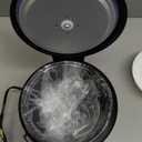 Hamilton Beach Digital Programmable Rice Cooker & Food Steamer, 8 Cups Cooked (4 Uncooked), With Steam & Rinse Basket, Stainless Steel (37518)