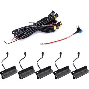 Compatible With Ford F150 F-150 XL XLT 2021 2022 2023 Car Front Grills Led Lights Led Lights Bar Grille Led Light Yellow Led Car Accessories
