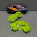 10 Pcs Microfiber Mop Slippers Shoes Reusable Dust Mops for Women Washable, 5-Pairs Mop Slippers Shoes for Floor Cleaning Mop Socks for Foot Dust Hair Cleaners Sweeping House Office Bathroom Kitchen