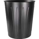 6 Pack Genuine Joe - GJO58897 Steel 6 Gallon Fire-Safe Trash Can