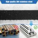 Magnetic Knife Holder for Wall 17 Inch with 3 Hooks, No Drilling