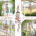 Dog Wind Chimes for Outside, 35 Metal Dog WindChimes Gifts for Women/Men, Decoration for Outdoor, Home, Garden, Patio, Backyard