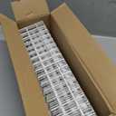 Delamu Over the Door Pantry Organizer, 6-Tier Pantry Organizers and Storage, Metal Cabinet Door Organizer, Hanging Spice Rack Shelves for Home & Kitchen, D5 x W18 x H50 inch, White