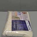 MR&HM Full Size Bed Sheets, 4-Piece Cooling Sheets, Rayon Derived from Bamboo & Polyester Blend, Soft & Silky, 15" Deep Pockets with Elastic Straps, Hotel Luxury for Hot Sleepers, Cream
