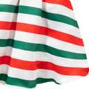 LATOBREATH Little Girls Christmas Party Princess Dress Kids Birthday Outfit With Bow Hair Band (5T, Red)