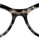 Peepers by PeeperSpecs Women's Blue Light Reading Glasses + No Correction Eyewear, Soft Cat Eye
