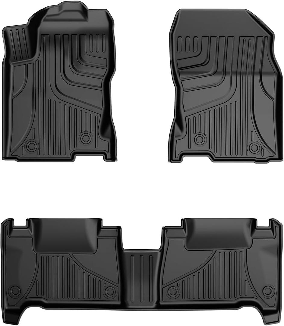 7PCS Floor Mats & Carpet Mats Fit for 2015-2021 Lexus NX NX300/ NX300h /NX 200t - All Weather TPE Protection Car Floor Mats 1st & 2nd Row Anti Skid Liner