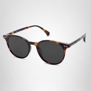 SOJOS Small Round Classic Polarized Sunglasses for Women Men Vintage Style UV400 Lens MAY SJ2113