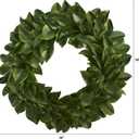 Nearly Natural 30in. Magnolia Artificial Wreath