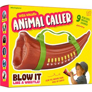 Mini Explorer Animal Caller for Kids Rechargeable - Kids Outdoor Toys Gifts - Outdoor Toys for Boys Ages 3 4 5 6 7 Years - Toy for 4 Year Old Boys - 3 Year Old Boy Gift 3-5, 4-6, 5-7 - Birthday Gifts