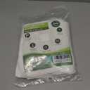 Wedge Pillow Cover for 24x24x10 Bed Wedge Pillow, Hypoallergenic Replacement Case Cover with Zipper & Pockets