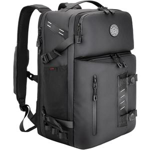 SWICKY 40L Travel Backpack for Men TSA Friendly Carry-On, 17.3" Laptop Sleeve, Water-Resistant, Quick-Access Phone Pocket, Large Weekender for Travel & Commute