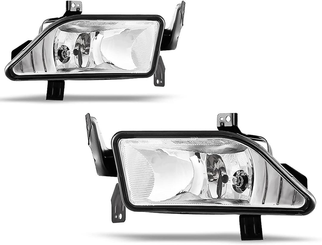 AUTOWIKI Fog Lights For 2006 2007 2008 Honda Pilot Lamp Driver Passenger Replacement Assemblies