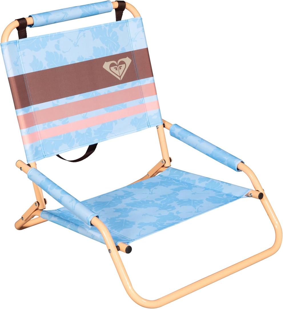 Roxy Low Beach Chair – Lounge Chair Outdoor, Lightweight, Folding, and Portable Seating – Beach Days, Pool Lounge Chairs, Camp Chair, Lawn Chairs, Concerts, Sporting Events or Sun Tanning Chair, 20.1" x 23.6" x 22.8"