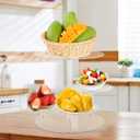 Dezzer 4 Tier Acrylic Cupcake Stand, Clear, 12" x 8" x 8" x 8" x 12"