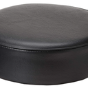 Bar Stool Replacement Black Seat, Standard Heavy Duty Vinyl, Wholesale Supplies