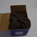 MIULEE 20x20 Inch Decorative Pillow Covers for Couch Bed Set of 2 Textured Boucle Neutral Winter Throw Pillows Dark Brown Accent Solid Vintage Pillowcases Couch Sofa Livingroom Home Decor