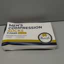 Pembrook Light Compression Socks for Men - 6 Pairs | 8-15 mmHg Graduated Compression Socks for Men 9-12 | Support Socks