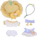 niannyyhouse 10cm 20cm Plush Doll Clothes Duck Suit Stuffed Animal Dressup (10cm)