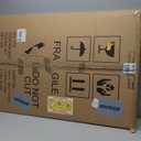 JILoffice Magnetic Whiteboard/White Board, Dry Erase Board 48 x 31 Inch, Black Aluminum Frame Wall Mounted Board for Office Home and School