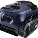 Sat30 Sonar Navigation Pool Vacuum for Inground Above Ground Pools, Climb Stairs Pool Cleaner with 3 Modes, Powerful Suction, Self-Parking, Wall&Waterline Cleaning Pool Robot, Clean Up to 2150 Sq.Ft