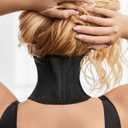 QOU Adjustable Soft Neck Brace for Sleeping, Cervical Collar Support for Neck - Comfortable Support for Stiffness, Side Sleeper, Pressure Relief (Large)