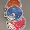 7" Large Ink Pads for Kids - Handprint Footprint Size Rainbow Stamps Pad, Safe & Washable Ink Pad for Fingerprint Painting Card Making Stamp Crafting Paper Wood Fabric Scrapbook Kids Birthday Gifts (8 Colors Round)