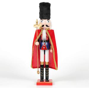18 inch Wooden Nutcracker Decor for Fall Thanksgiving - Autumn Nutcracker Soldier Figures with Turkey and Straw, Large Festive Harvest Collectible Decor for Home, Table, Mantle (Red1-18inch)