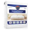All-in-One Mattress Protector, Zippered Encasement, Water & Stain Resistant, Triple Seal Protection, Twin XL, White