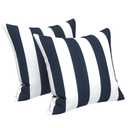 LVTXIII Outdoor Throw Pillow Covers 20 x 20 Inch, Covers ONLY Modern Cute Pattern Decorative Square Toss Pillow Case Pack of 2 for Home Patio Garden Sofa Bed Furniture, A Pebble Blue