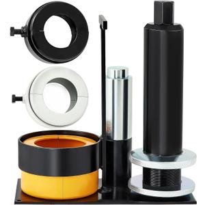 Carrier & Pinion Bearing Puller Steel Clamshell Bearing Puller Compatible with Dana 30,40,50,60,70, 80,8.8'', 9.75'', 10.25" Bearings,Pinion Puller Tool with 2 Clamshells