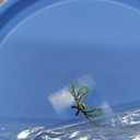 GESAIL Heated Bird Bath for Outdoors for Winter, 3 Easy Ways to Mount Detachable Bird Bath Bowl, 75W Heated Bird Baths with Thermostatically Controlled for Garden Yard Patio Lawn, Blue