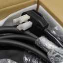 Level 2 EV Charger, 32Amp 220V 20FT Portable Electric Car Charger with LCD Display Screen, NEMA 14-50 Plug, Adjustable Current, Compatible with All J1772 EV (Tesla Require Adapter)