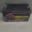 Fussion Permanent Outdoor Lights for House, 150ft RGB Halloween House Lights Outdoor with APP Remote Control, IP67 Waterproof Smart Eternity Eaves Lighting for Christmas, Holiday, Party, Daily