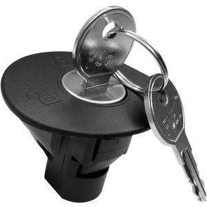 Locking Gas Cap Compatible with Ford F-150 F150 Explorer Escape Fusion Focus Edge Mustang Taurus Expedition, Lincoln MKS MKT MKX MKZ Navigator, Mercury Milan, More, 8U5Z-9C268-B Fuel Tank Cap