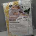 WTHYGB Office Chair Mat for Hardwood Floor Abstract Washable Desk Throw Rug for Rolling Chair Non-Slip Computer Chair Protector 36x60 (Blue Yellow)