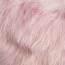 Faux Fur Fabric Craft Fur for Crafts,Gnomes,Costume,Fursuit,Decoration(10x10 inches,Baby Pink)
