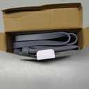 ukeetap Extra Thick Silicone Mat Waterproof with Raised Edge 19 x 12, BPA Free Non-Slip Dog & Cat Food Mat, Feeding Mat for Food and Water Bowls, Spill Proof Mat to Protect Floors, Gray