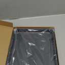 11 Inch Baking Sheets Pan Nonstick Set of 2, Walooza 1-inch Deep Baking Trays, 11X9 Inch Cookie Sheet Replacement Toaster Oven Tray, Non Toxic & Heavy Duty & Easy Clean (Black)