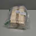 WISYOK 1000 Pcs Wooden Popsicle Sticks for Crafts, 4.5 Inch Wooden Craft Sticks, Wide Lollipop Sticks, Treat Sticks Ice Pop Sticks for Home Art Projects