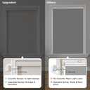 Joydeco 100% Blackout Roller Shades (Pro), Free-Stop Cordless Blinds for Windows, UV Protection, Natural Woven Blinds for Home and Office, Light-Proof Aluminum Cover (Beige, 20" W x 48" H)