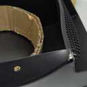 Hon&Guan 6 Inch Removable Roof Vents Roof Dryer Vent Cap for Houses Galvanized Steel 6 Inch Exhaust Vent for Ventilation System-with Damper, Black.