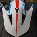 Kids Helmet for Motocross, ATV, Off-Road, Quad Bikes and BMX, DOT Approved (With Goggles, Gloves and Visor) (Blue, Medium)