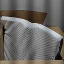 Wedge Pillow, 10 inch Bed Wedge Pillow for Headboard, Pillow Wedge for Acid Reflux Relief, Sleeping, Back Pain Relief, Snoring, Triangle Pillow Wedge - Cooling Memory Foam Top, White/Grey