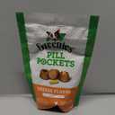Greenies Pill Pockets for Dogs Large Size, Dog Treat Pouch for Capsule Medication, Cheese Flavor, 7.9 oz. Pouch (EXP 06/27/29)