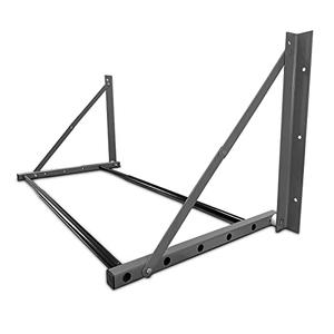HOXWELL Tire Storage Rack for Garage, Folding Tire Rack Wall Mount with Heavy Duty Steel, Adjustable Multi-Tire Wheel Storage(32"-48") x 22" x 22", Grey